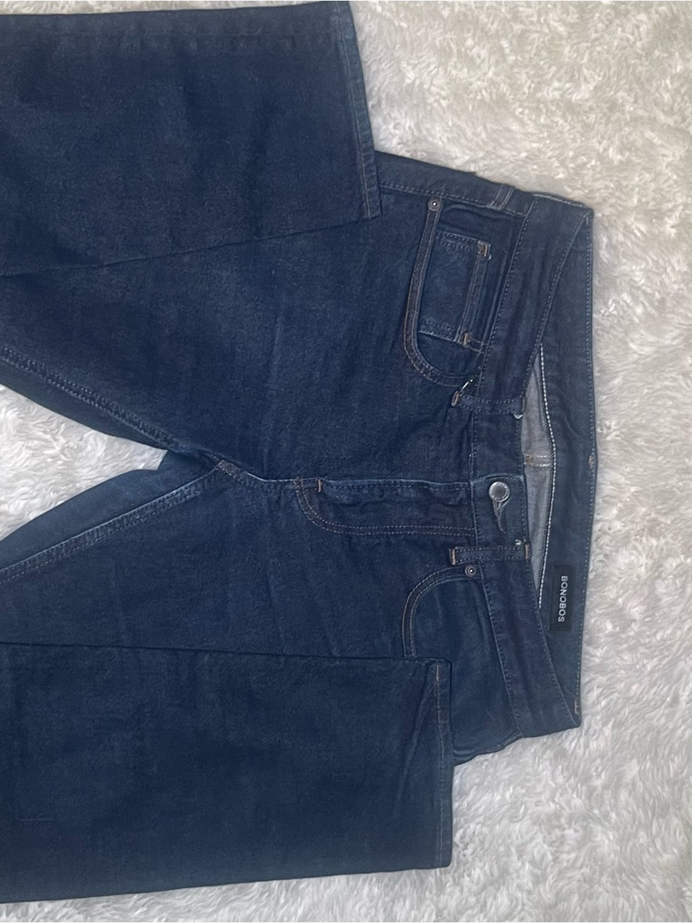 Bonobos Men’s Straight Jeans - Dark Indigo - Picture 10 of 14